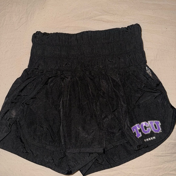 Free People Movement “The Way Home Short” TCU Cheer logo - Picture 2 of 4